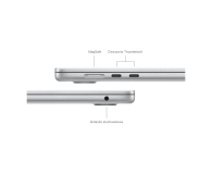 Apple MacBook Air M3/16GB/1TB/Mac OS Srebrny 10R GPU 36msc - 1228268 - zdjęcie 8